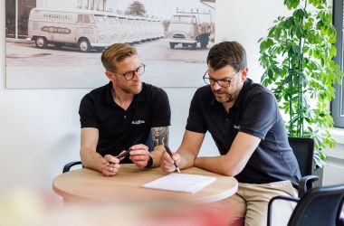 Mitarbeiter Vertrieb